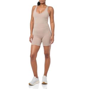 imageCalvin Klein Performance womens Bike Short Romper UnitardMoonrock