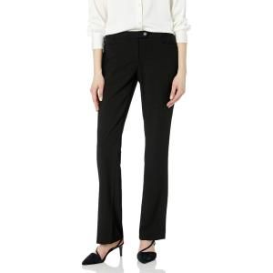 imageCalvin Klein StraightLeg Classic Business Casual Pants for WomenJet Black