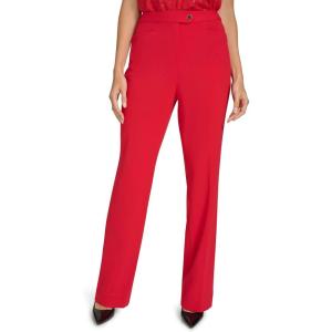 imageCalvin Klein StraightLeg Classic Business Casual Pants for WomenRed