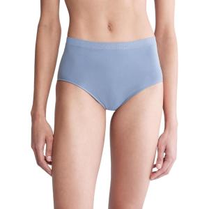 imageCalvin Klein Womens Bonded Flex Seamless High Rise BriefFlint Stone