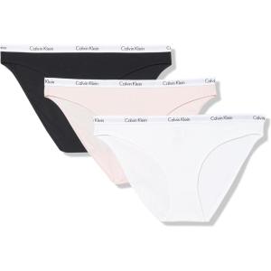 imageCalvin Klein Womens Carousel Bikini PantyBlackWhiteNymphs Thigh