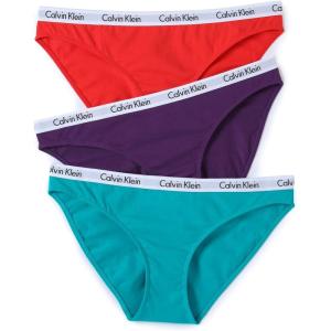 imageCalvin Klein Womens Carousel Bikini PantyBreezePlum TerryIgnite
