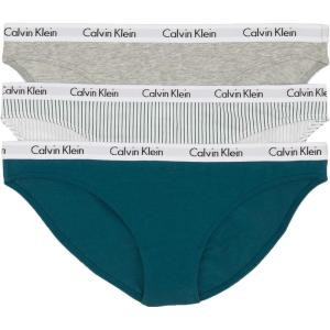 imageCalvin Klein Womens Carousel Bikini PantyGrey HeatherAtlantic DeepAtlantic Deep Stripe