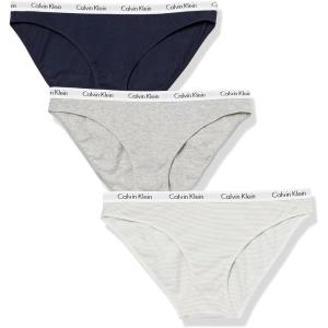 imageCalvin Klein Womens Carousel Bikini PantyGrey HeatherShorelineFeeder Stripedesert Sage