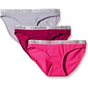 imageCalvin Klein Womens Carousel Bikini PantyJasper StoneSplendor PinkDeep Velvet