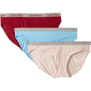 imageCalvin Klein Womens Carousel Bikini PantyRaspberry JamWhimBlue