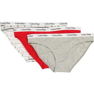 imageCalvin Klein Womens Carousel Bikini PantyRedGreySnowflake