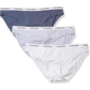 imageCalvin Klein Womens Carousel Bikini PantySpring BlueScorched DenimGingham