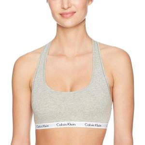 imageCalvin Klein Womens Carousel Logo BraletteGrey Heather Logo