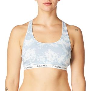 imageCalvin Klein Womens Carousel Logo BraletteMorongo Clouds Blue Fog