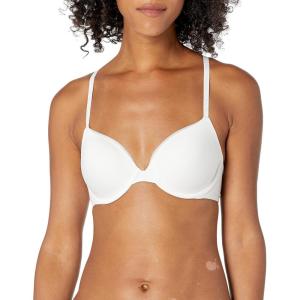 imageCalvin Klein Womens Constant Convertible Strap Lightly Lined Demi BraWhite