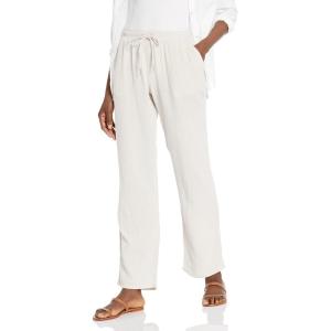 imageCalvin Klein Womens Crepe Gauze Straight Leg PantsBirch