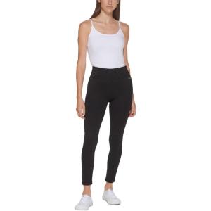 imageCalvin Klein Womens Everyday Ponte Fitted PantsBlack