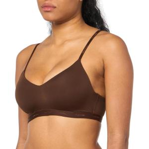 imageCalvin Klein Womens Form to Body Lightly Lined BraletteUmber