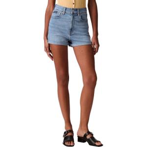 imageCalvin Klein Womens High Rise Denim ShortsRobins Egg