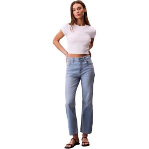 imageCalvin Klein Womens High Rise Straight Fit JeansOcean Front