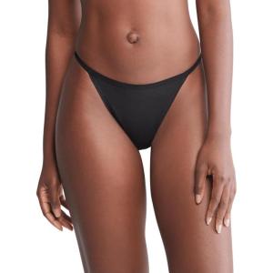 imageCalvin Klein Womens Ideal Micro Low Rise String ThongBlack