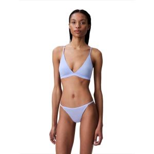 imageCalvin Klein Womens Ideal Micro Low Rise String ThongSaltwater
