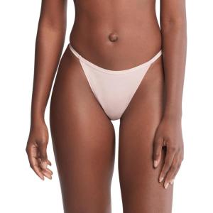 imageCalvin Klein Womens Ideal Micro Low Rise String ThongSubdued