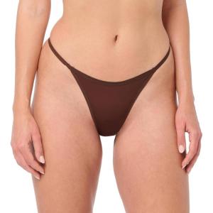 imageCalvin Klein Womens Ideal Micro Low Rise String ThongUmber