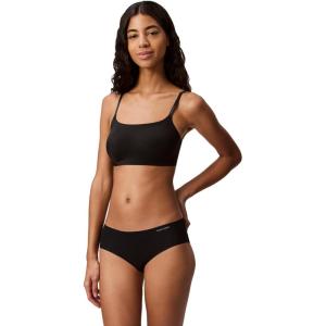 imageCalvin Klein Womens Invisibles Comfort Seamless Adjustable Skinny Strap Bralette BraBlack