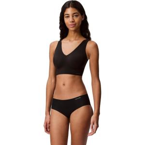 imageCalvin Klein Womens Invisibles Comfort Seamless Lightly Lined V Neck Bralette BraBlack