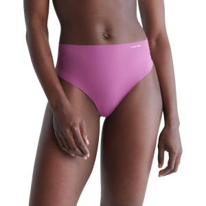 imageCalvin Klein Womens Invisibles HighWaist Thong PantyAmethyst