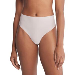 imageCalvin Klein Womens Invisibles HighWaist Thong PantyCloud Gray