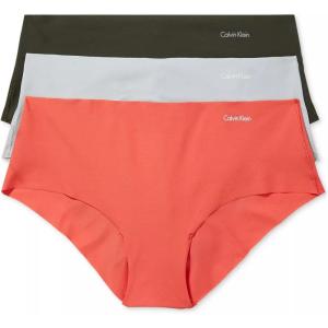 imageCalvin Klein Womens Invisibles Hipster Multipack PantyBlackBareAimless