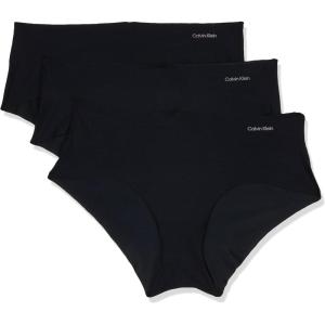 imageCalvin Klein Womens Invisibles Hipster Multipack PantyBlackBlackBlack