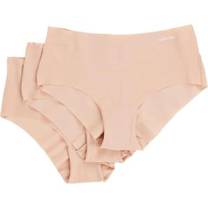 imageCalvin Klein Womens Invisibles Hipster Multipack PantyLight CaramelLight CaramelLight Caramel