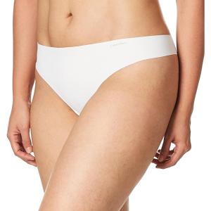 imageCalvin Klein Womens Invisibles Seamless Thong Panties 3 PackWhite