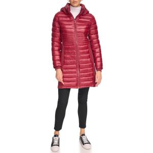 imageCalvin Klein Womens Long LightWeight Puffer JacketLightweight Port