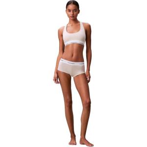 imageCalvin Klein Womens Modern Cotton Boyshort PantyOatmeal Heather