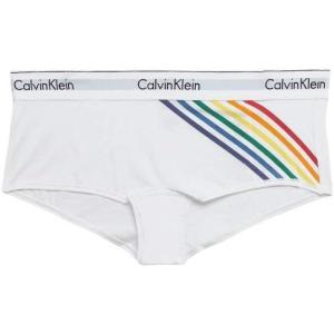 imageCalvin Klein Womens Modern Cotton Boyshort PantyPride Edit White