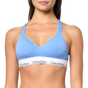 imageCalvin Klein Womens Modern Cotton Lightly Lined Wireless BraletteGlacier