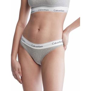 imageCalvin Klein Womens Modern Cotton Stretch Bikini PantyGrey Heather