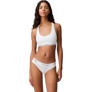 imageCalvin Klein Womens Modern Cotton Stretch Bikini PantyWhite