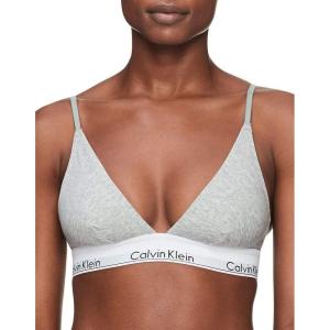 imageCalvin Klein Womens Modern Cotton Triangle BraGrey Heather