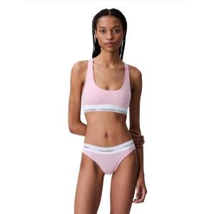 imageCalvin Klein Womens Modern Cotton Unlined Wireless BraletteBuff Pink