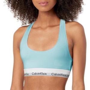 imageCalvin Klein Womens Modern Cotton Unlined Wireless BraletteFrost Blue