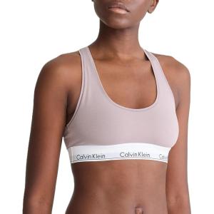 imageCalvin Klein Womens Modern Cotton Unlined Wireless BraletteSand Trap