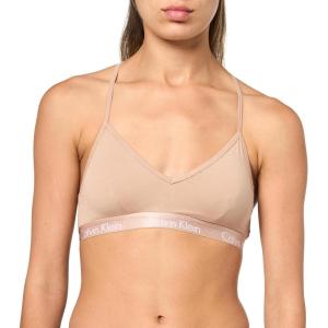 imageCalvin Klein Womens Motive Cotton Lightly Lined Bralette BraCedar