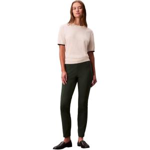 imageCalvin Klein Womens Ponte Skinny Fit PantsSycamore