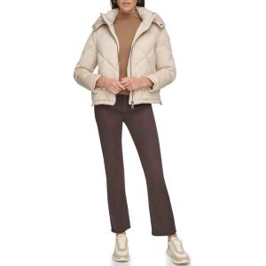 imageCalvin Klein Womens Quilted Puffer JacketQuilted Hood Chino