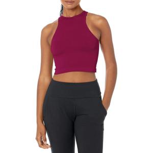 imageCalvin Klein Womens Ribbed Crop TopChianti