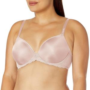 imageCalvin Klein Womens Seductive Comfort with Lace Demi BraBarely Pink