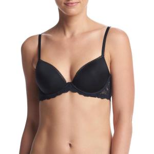 imageCalvin Klein Womens Seductive Comfort with Lace Demi BraBlack