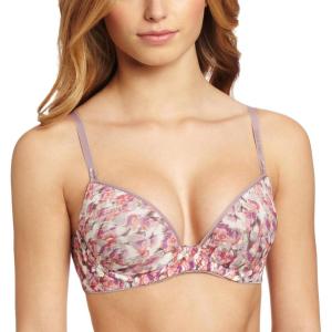 imageCalvin Klein Womens Seductive Comfort with Lace Demi BraLooking Glass Dot Print