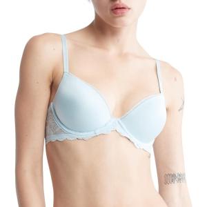 imageCalvin Klein Womens Seductive Comfort with Lace Demi BraPalest Blue